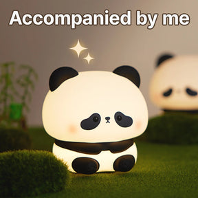 Cute Panda Luz Noturna Led USB (Touch e Temporizador)